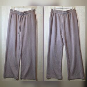 Elie Tahari Super Soft Knit Light Purple Womens Medium Sweat Lounge Pants